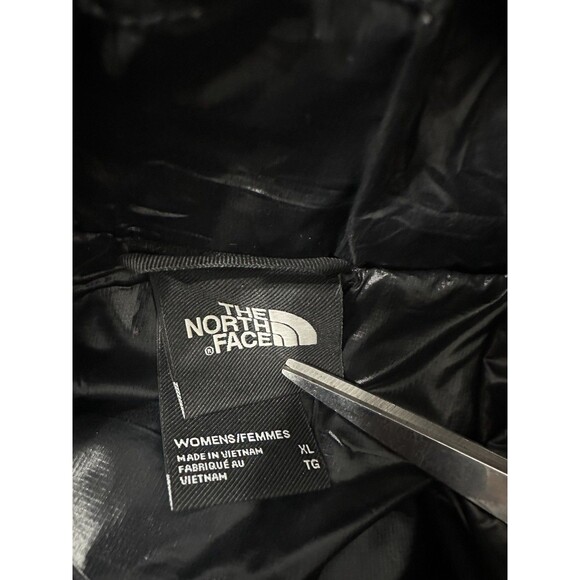 North Face ThermoBall Women XL Black Quilted Insulation Warm Jacket Primaloft - Picture 14 of 14